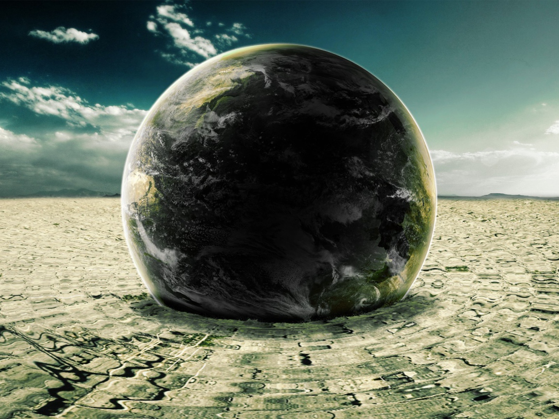 Земля в пустыне