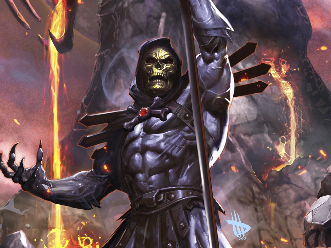 Злобный персонаж Скелетор