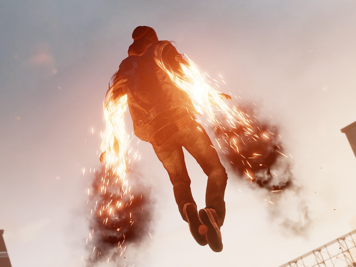 Огненные руки супер героя