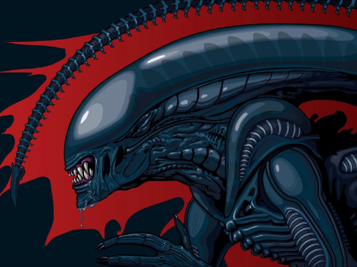 Изображение пришельца Ксеноморфа