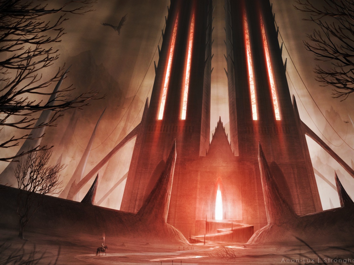 Величественный храм, фэнтези