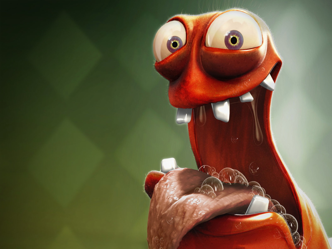 Чудовище с пеной на языке