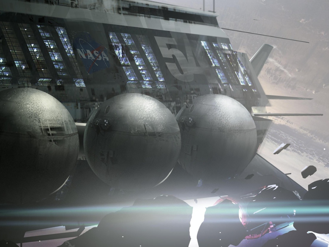 Космический корабль НАСА в будущем