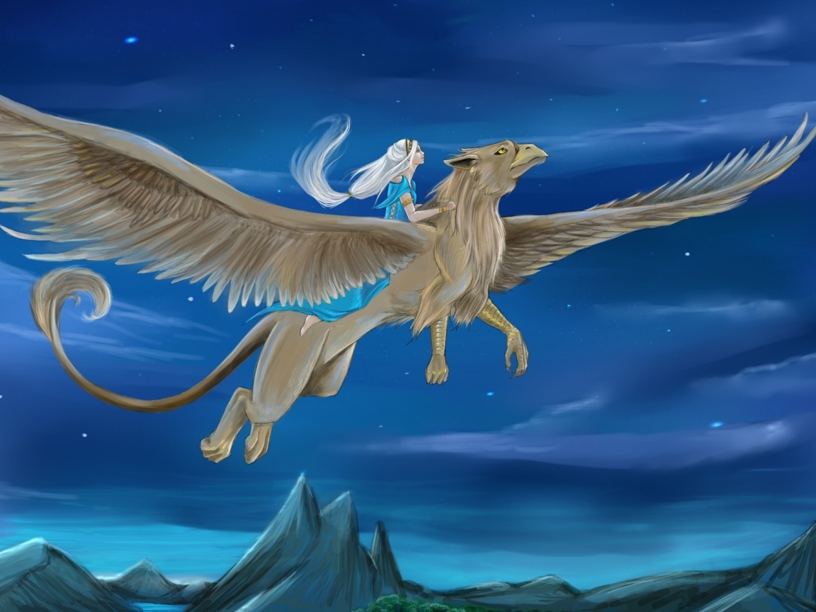 Принцесса на грифоне