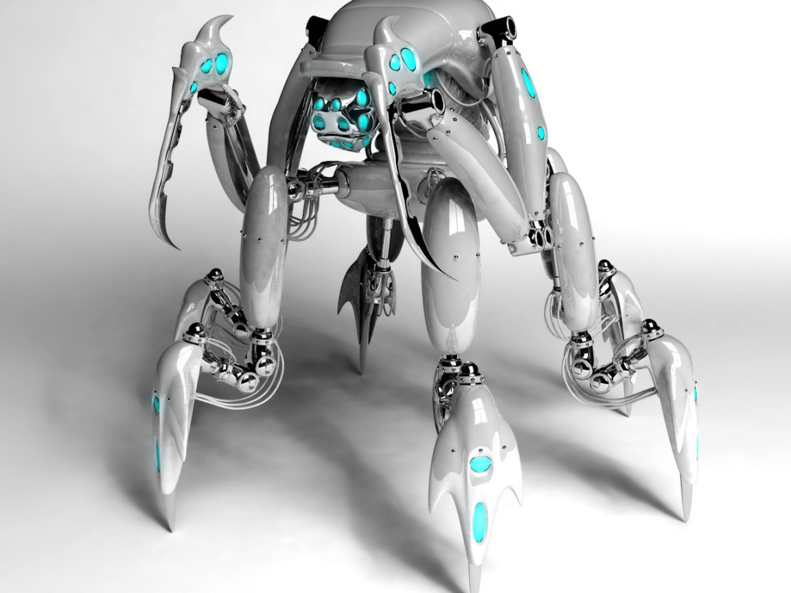 Робот убийца с ножами