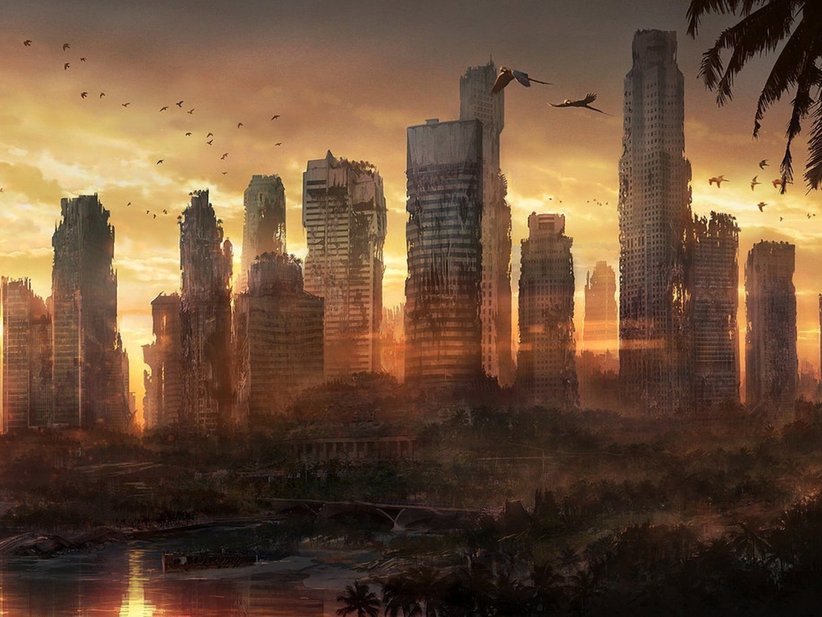 Руины Сингапура, постапокалипсис