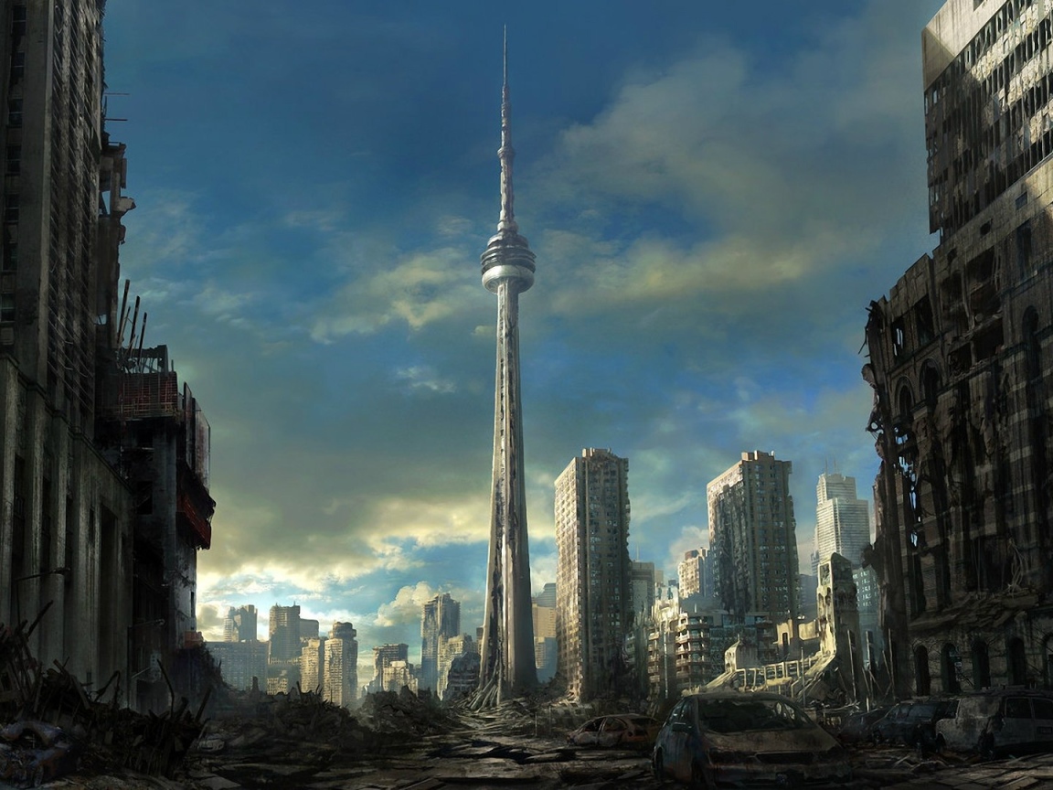 Руины Торонто, постапокалипсис
