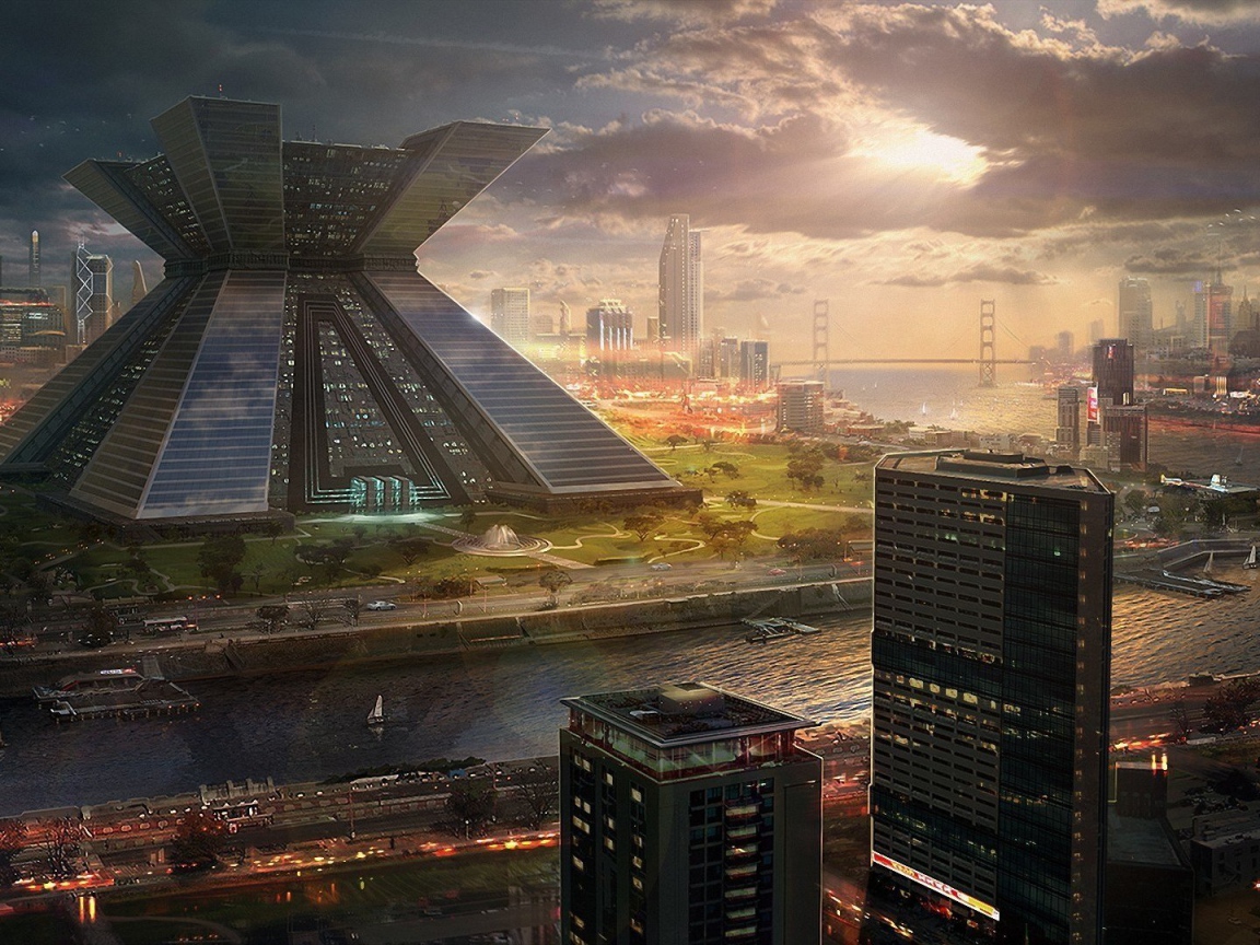 Сан-Франциско в далеком будущем