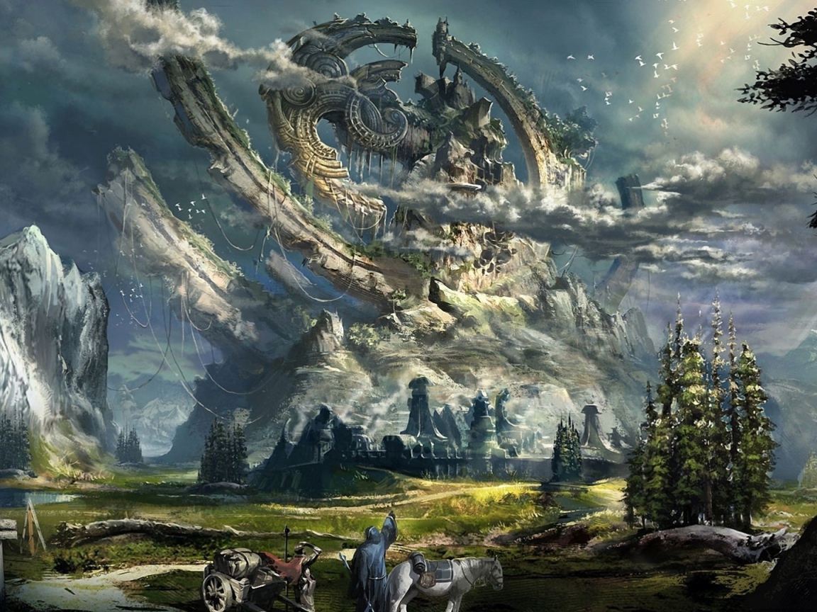 Храм в Атлантиде