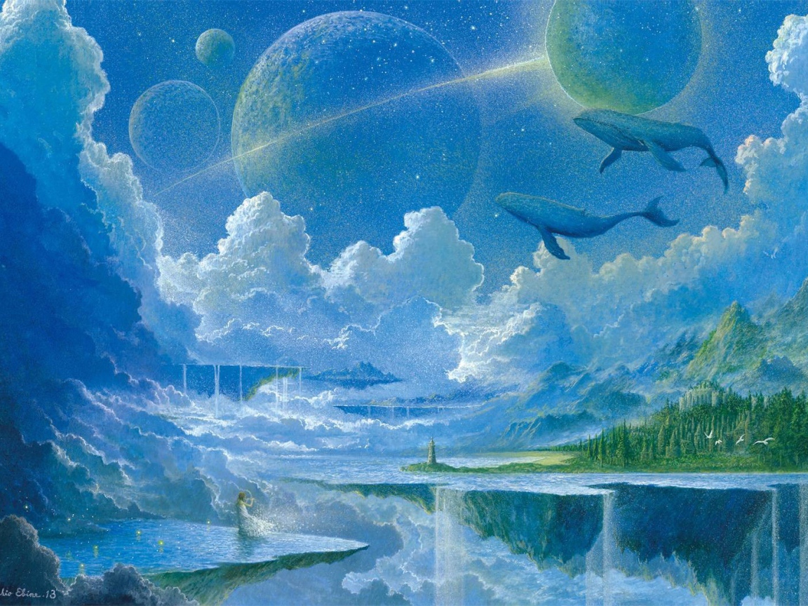 Мир в котором киты летают в небе