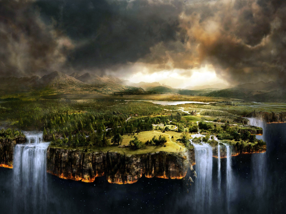 Водопады на краю земли