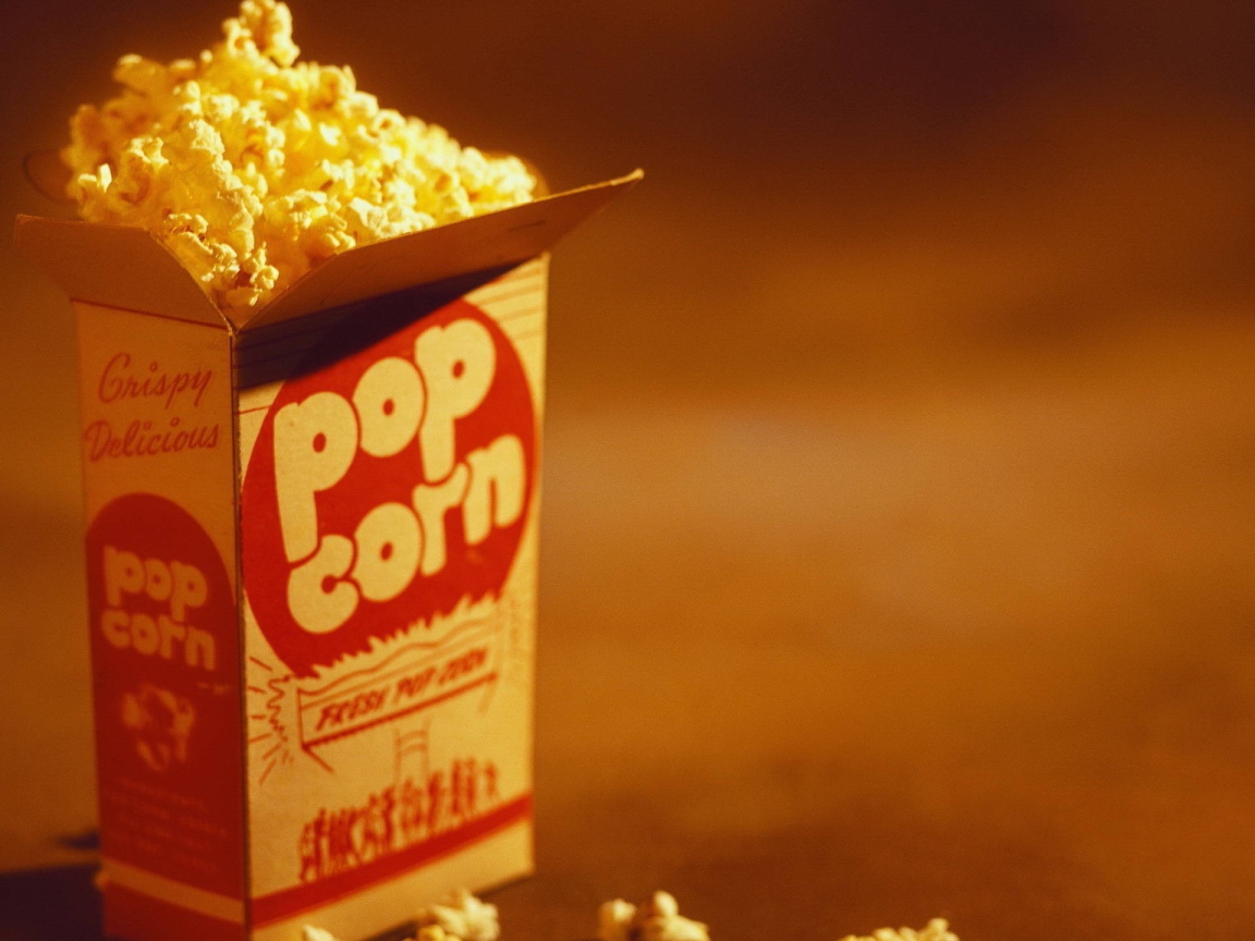 Коробка с попкорном