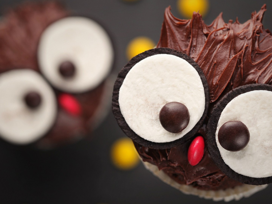 Мороженое с глазами