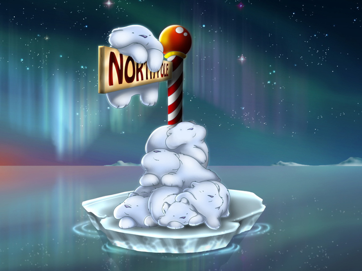 Указатель Северный полюс