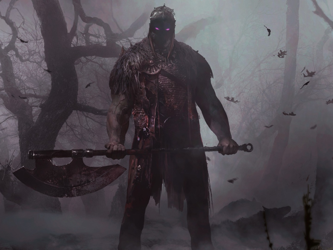 Воин с топором в игре Magic The Gathering