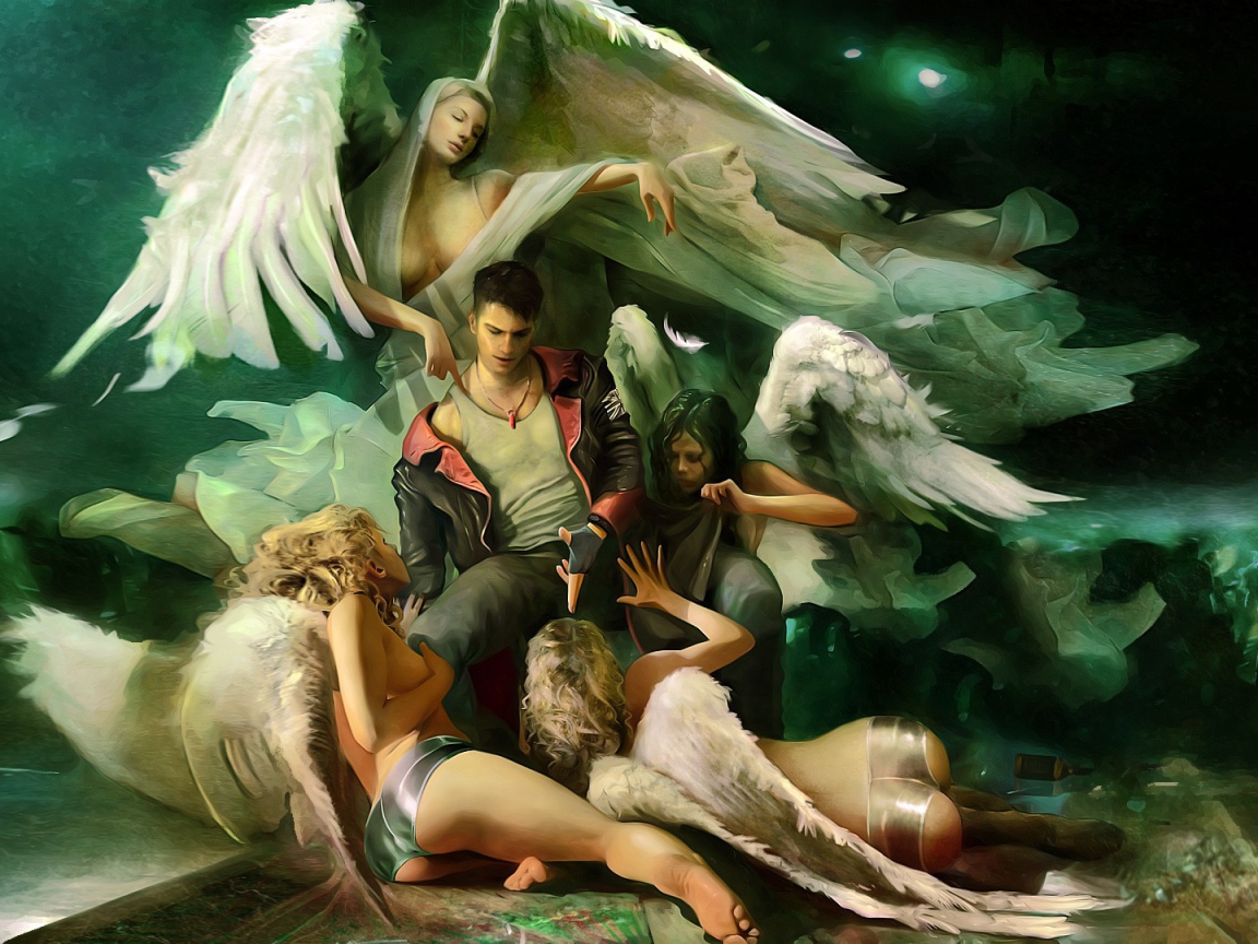 Ангелы в игре Devil May Cry