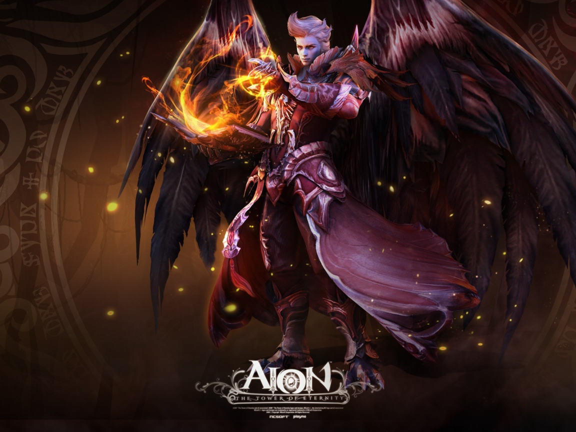 Персонаж Асмодиан, игра Aion Online