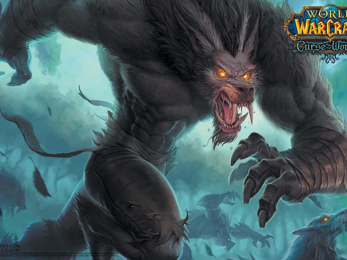Волк оборотень из игры World of Warcraft