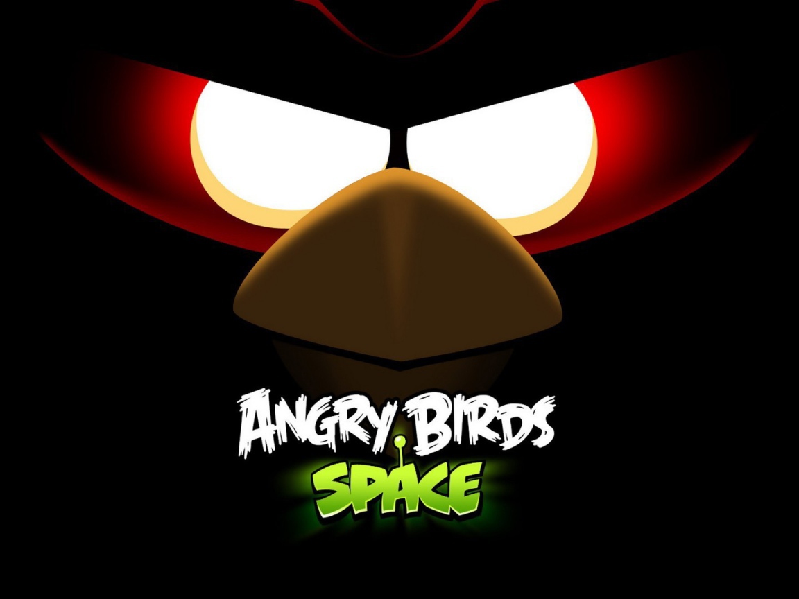 Птичка из игры Angry Birds Space