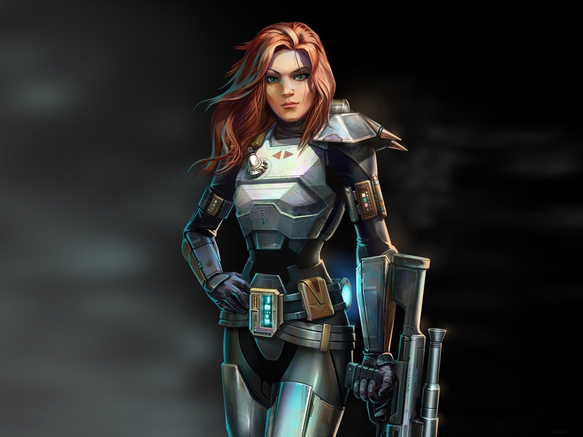 Охотник Баунти из игры SWTOR