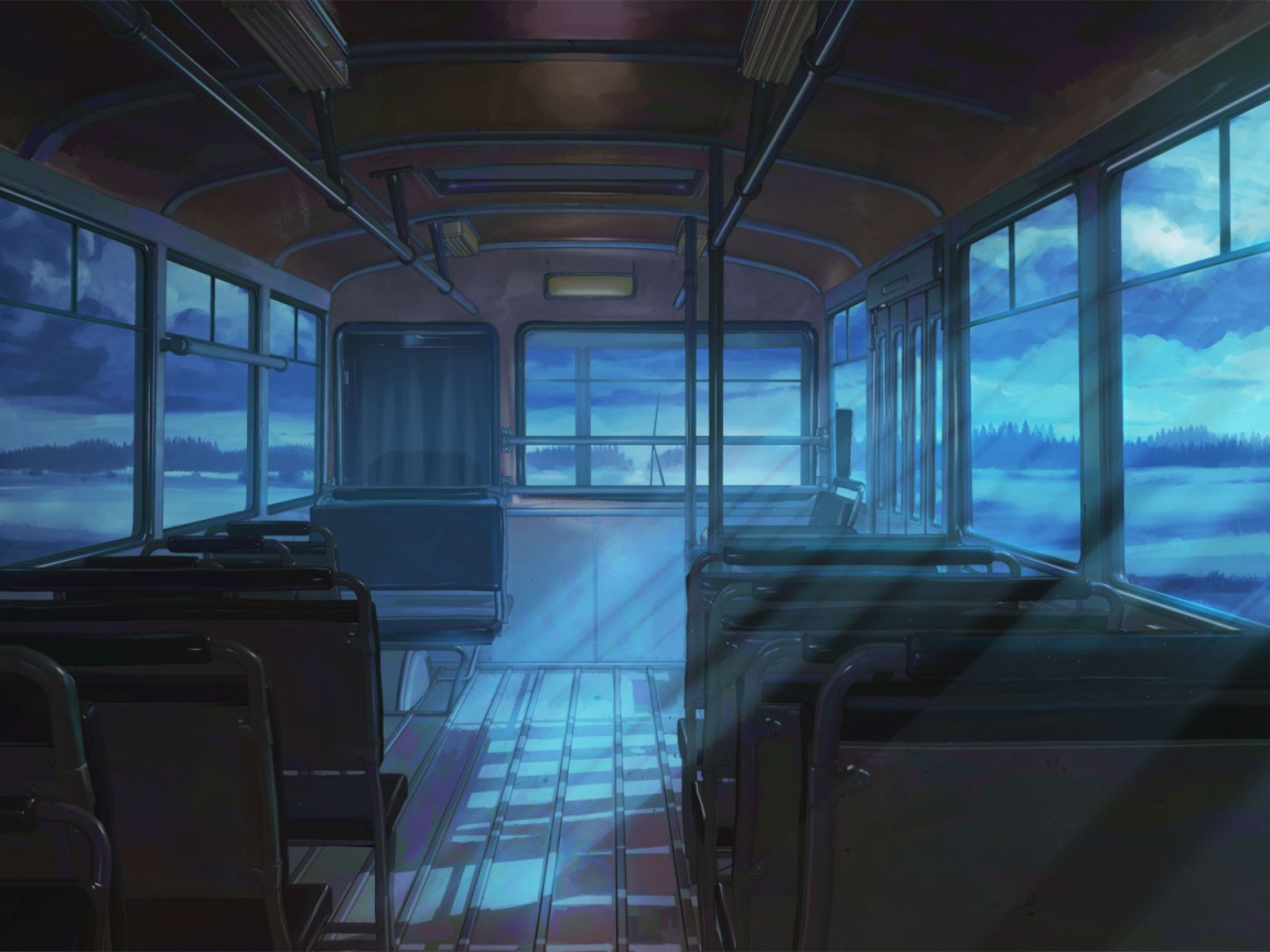 Автобус номер 40 в игре Бесконечное лето