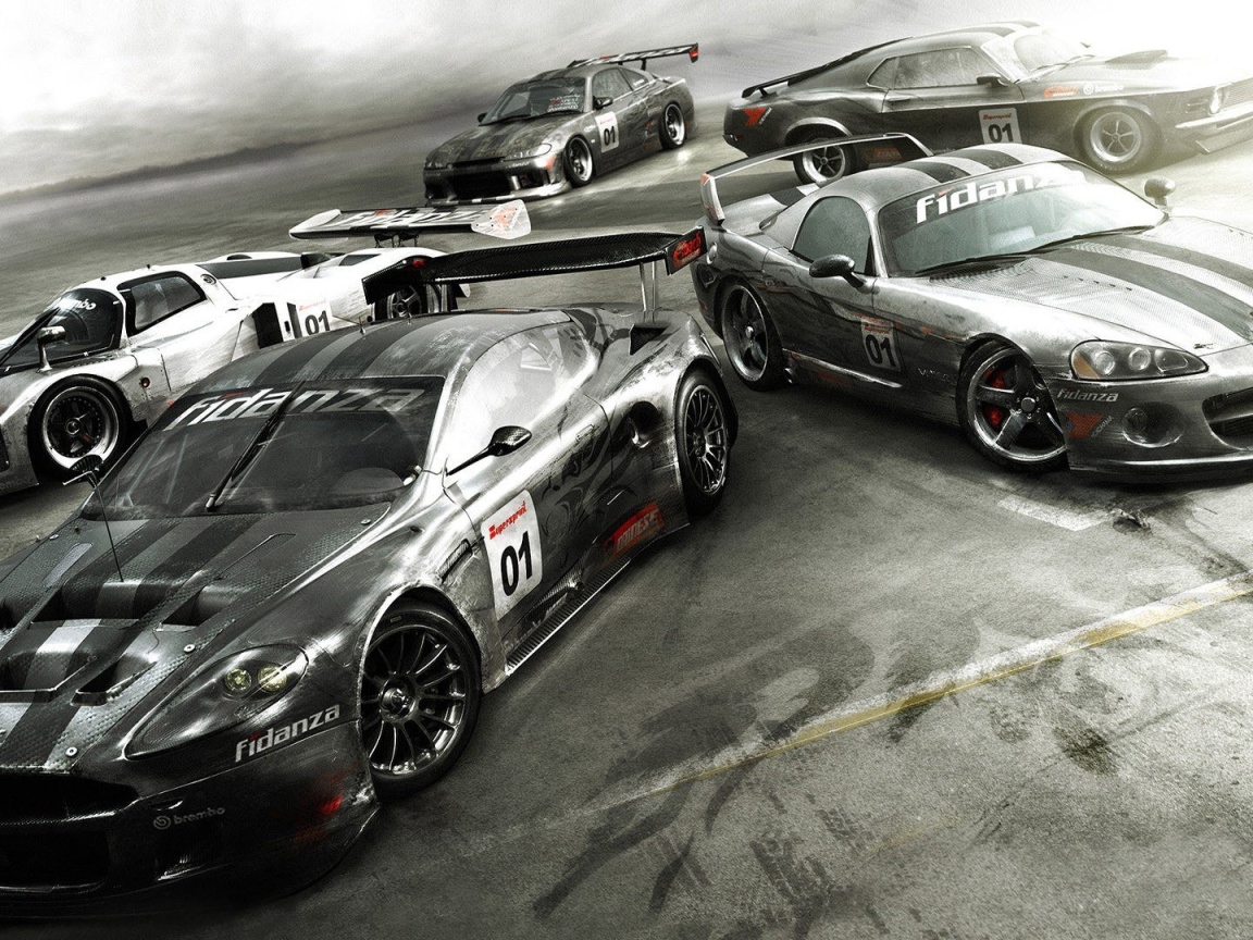 Автомобили в игре Race Driver GRID