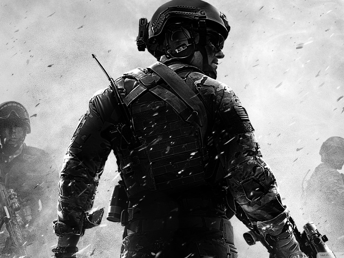 Персонаж игры Call of Duty Modern Warfare 3