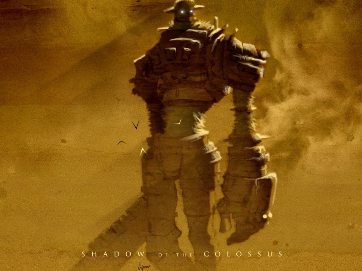 Колосс в игре Shadow of the Colossus