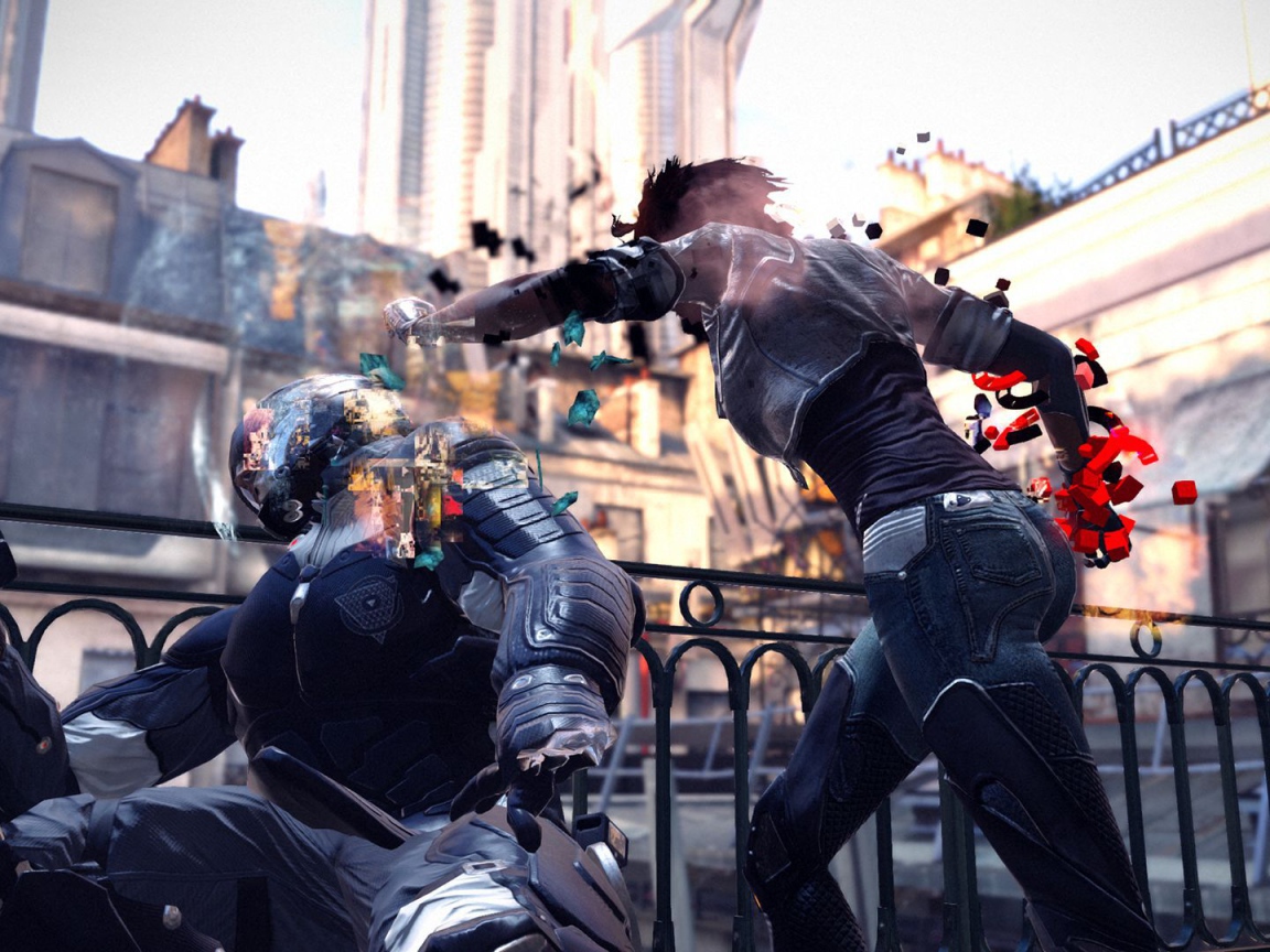 Бой в игре Remember Me