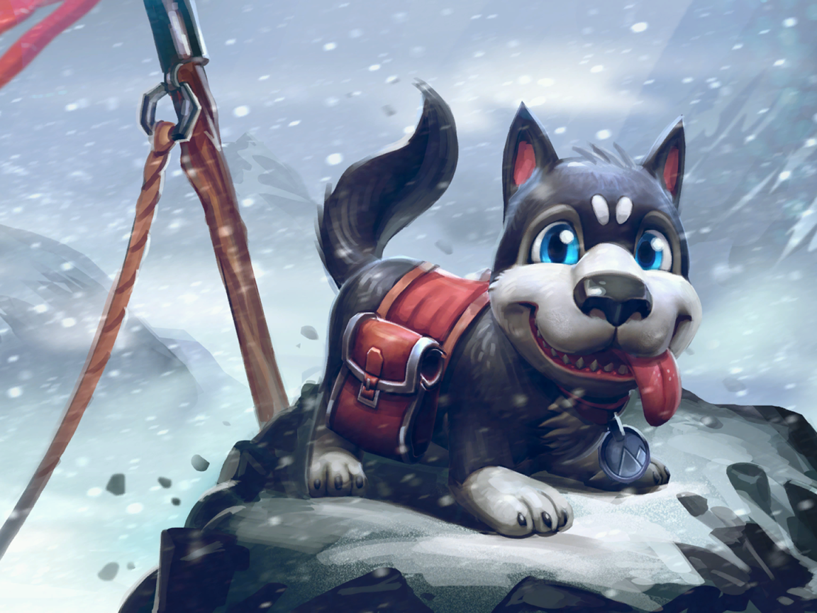 Собака из игры Dota 2