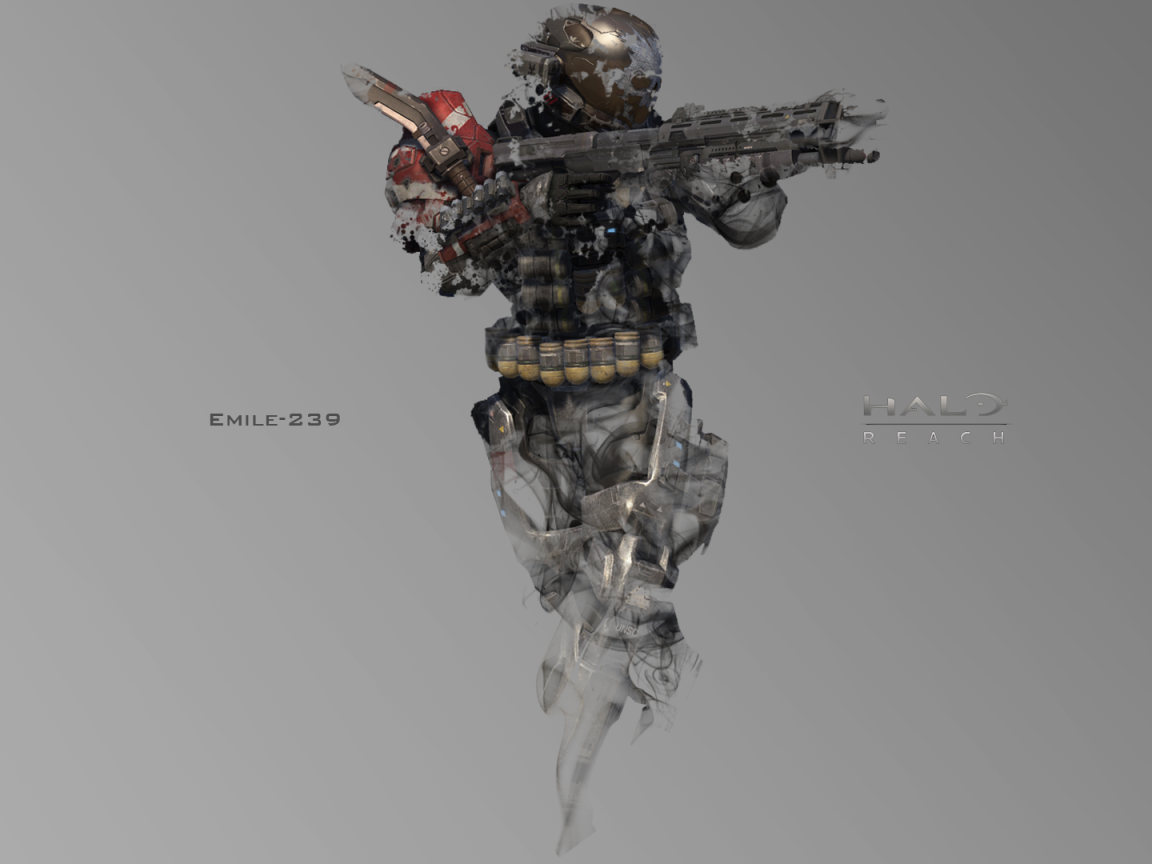 Эмили из игры Halo Reach