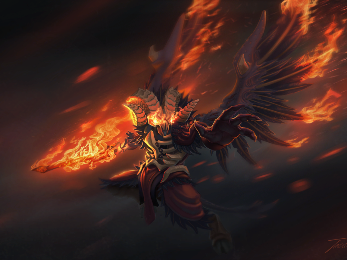 Огненный демон в игре Dota 2