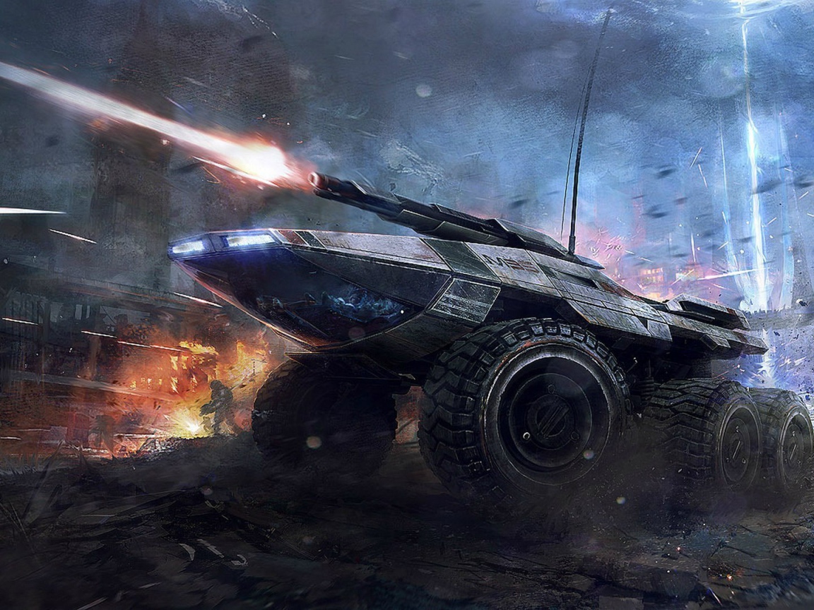 Игра Mass Effect 3 - Mako Lithograph