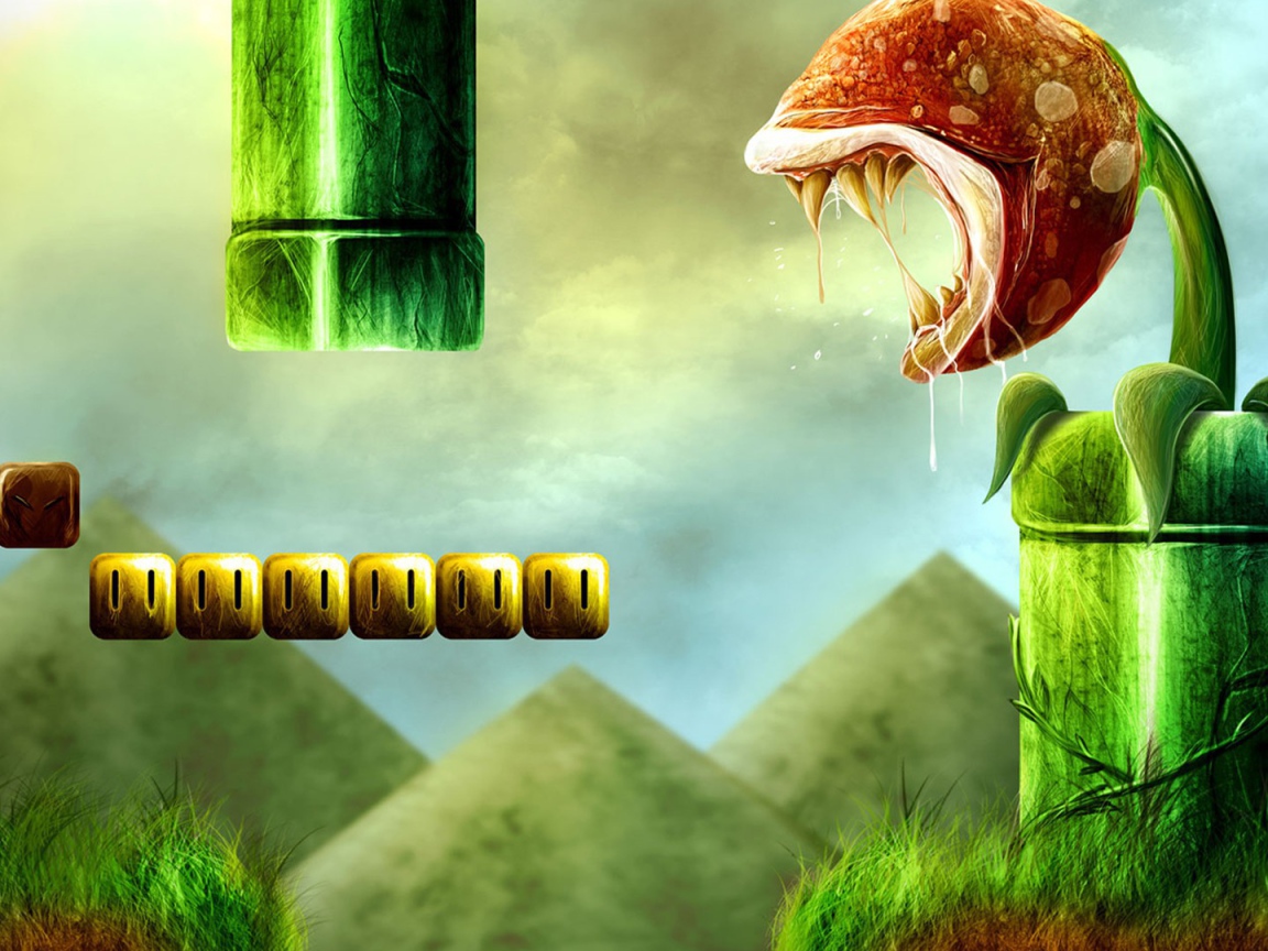 Игра Super Mario Bros на Нинтендо