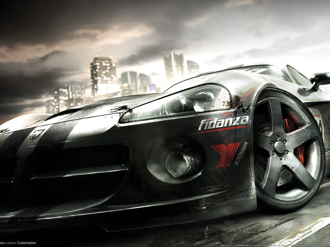 Игра для гонщиков Race Driver GRID