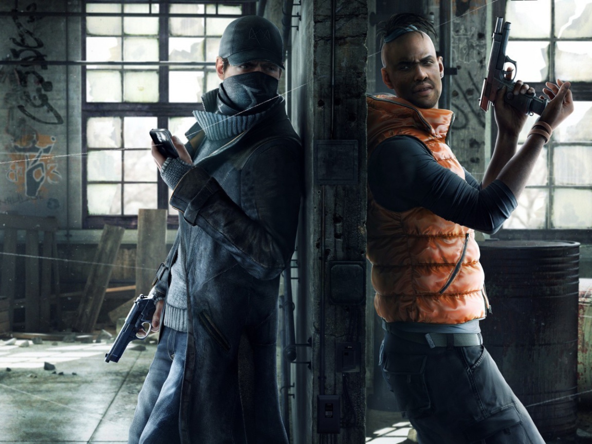 Герои игры Watch Dogs