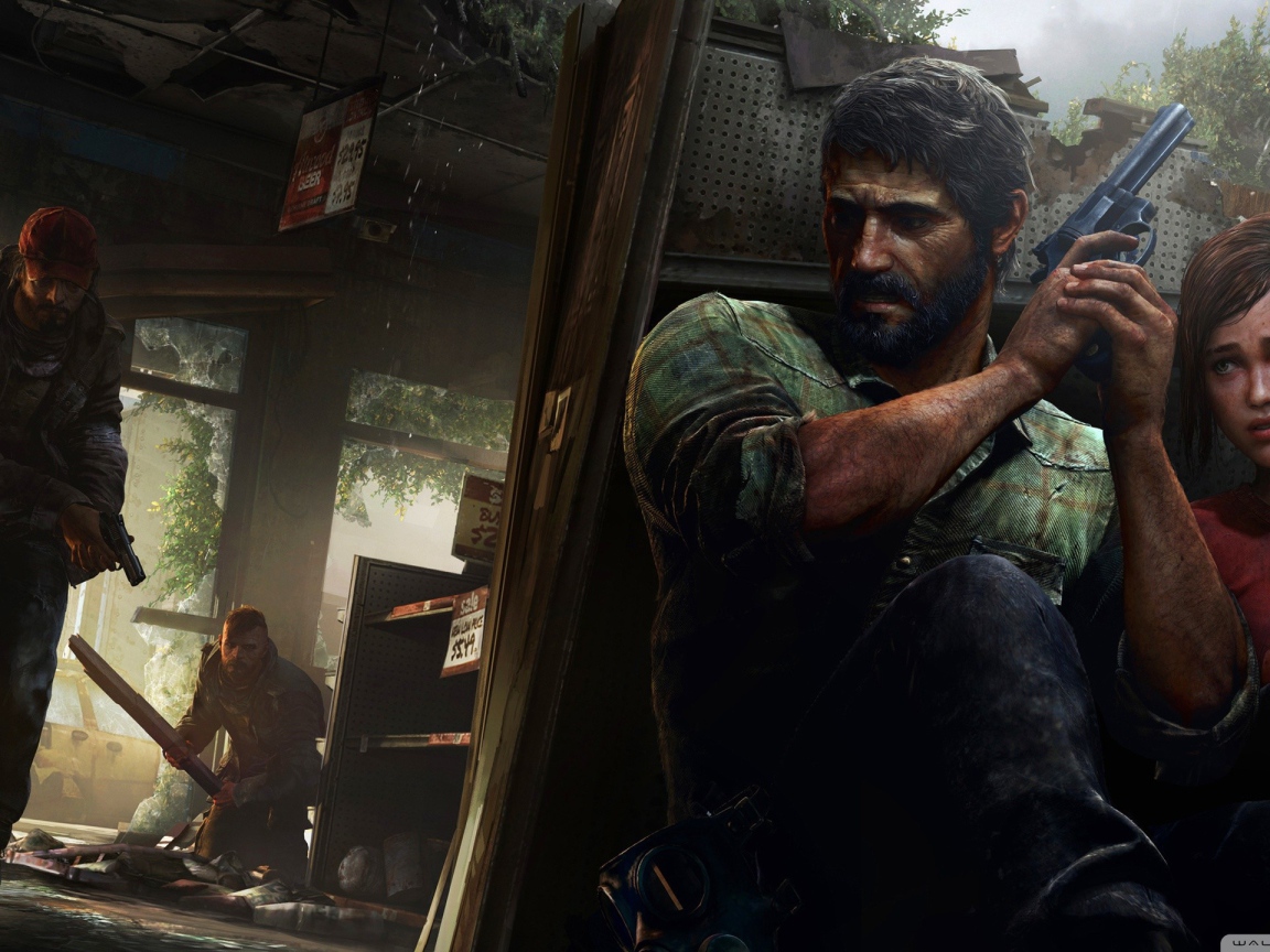 Герои игры The Last of Us прячутся от преступников