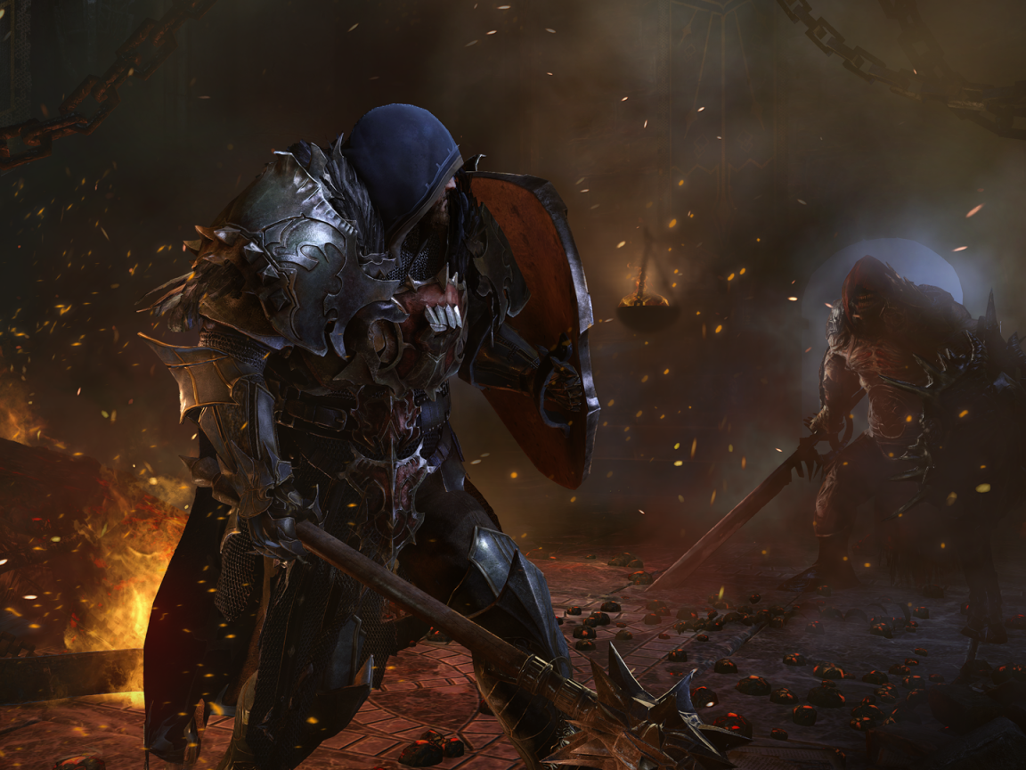 Рыцарь в латах в игре Lords of the Fallen