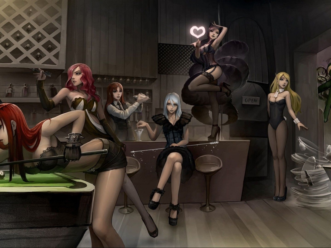 League of Legends в Баре
