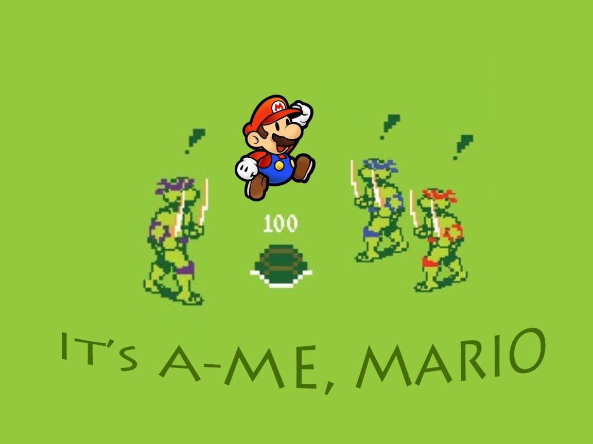 Марио против Ниндзя черепашек