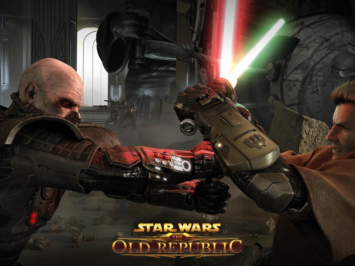 Рукопашная схватка в игре  Star Wars The Old Republic
