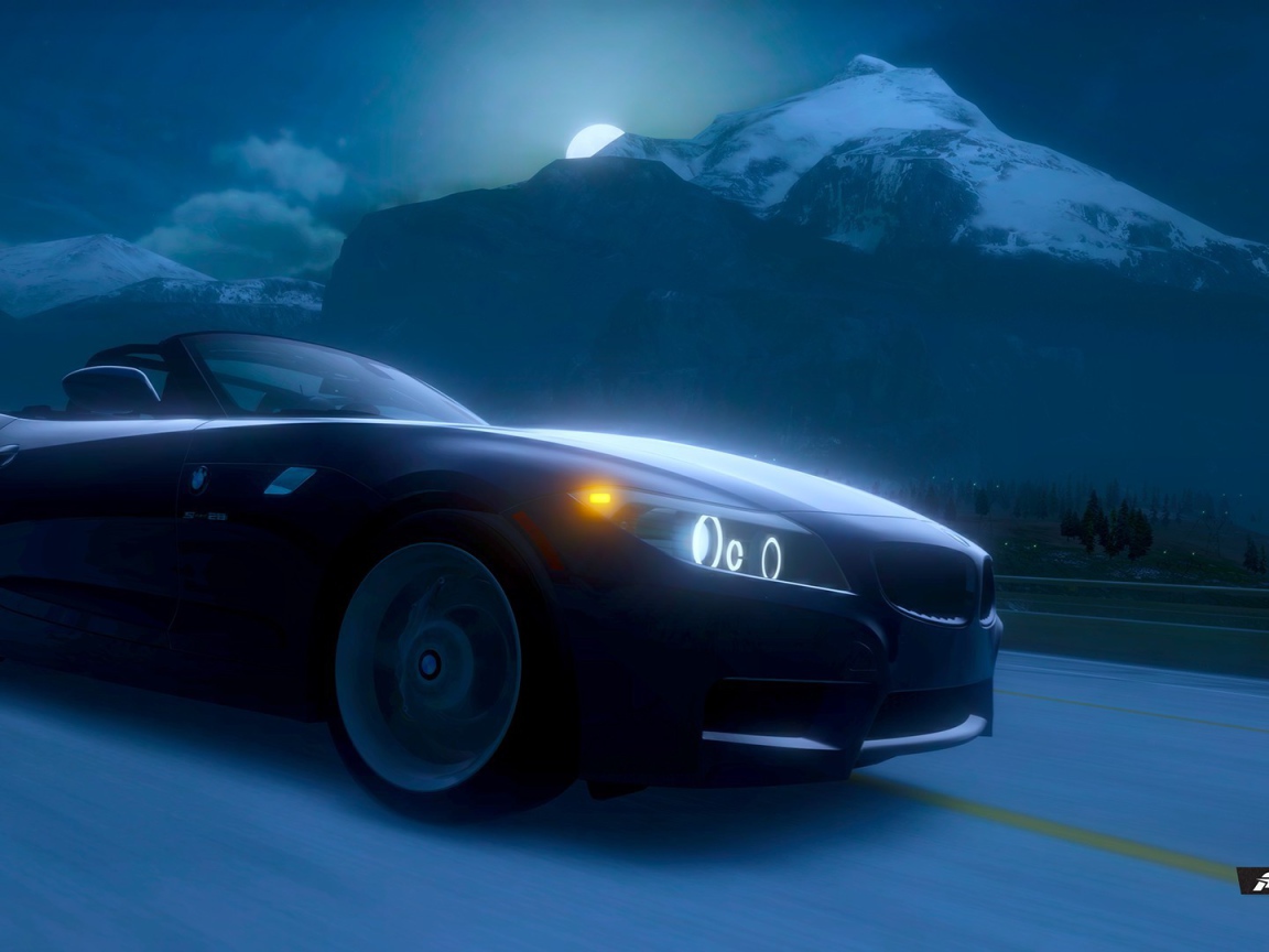 Night racing game Forza Horizon