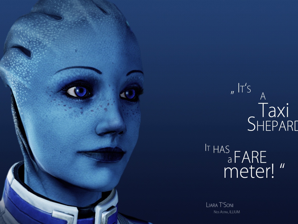 Нос Астра из игры Mass Effect 2