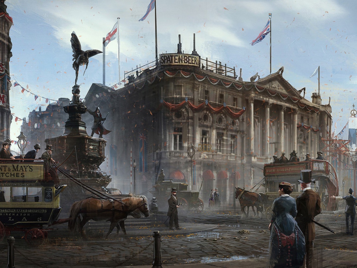 Старый город в игре Assassin's Creed Syndicate