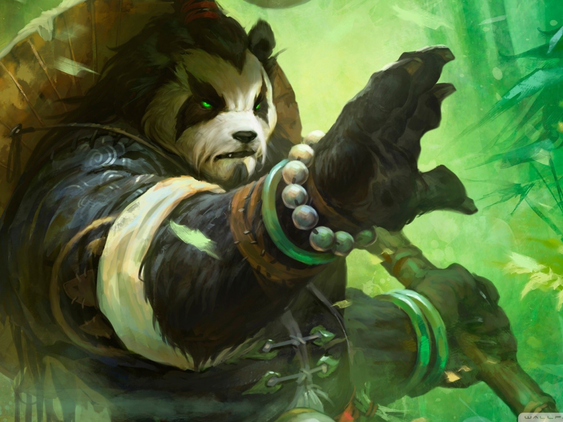 Панда в шляпе, игра World of Warcraft