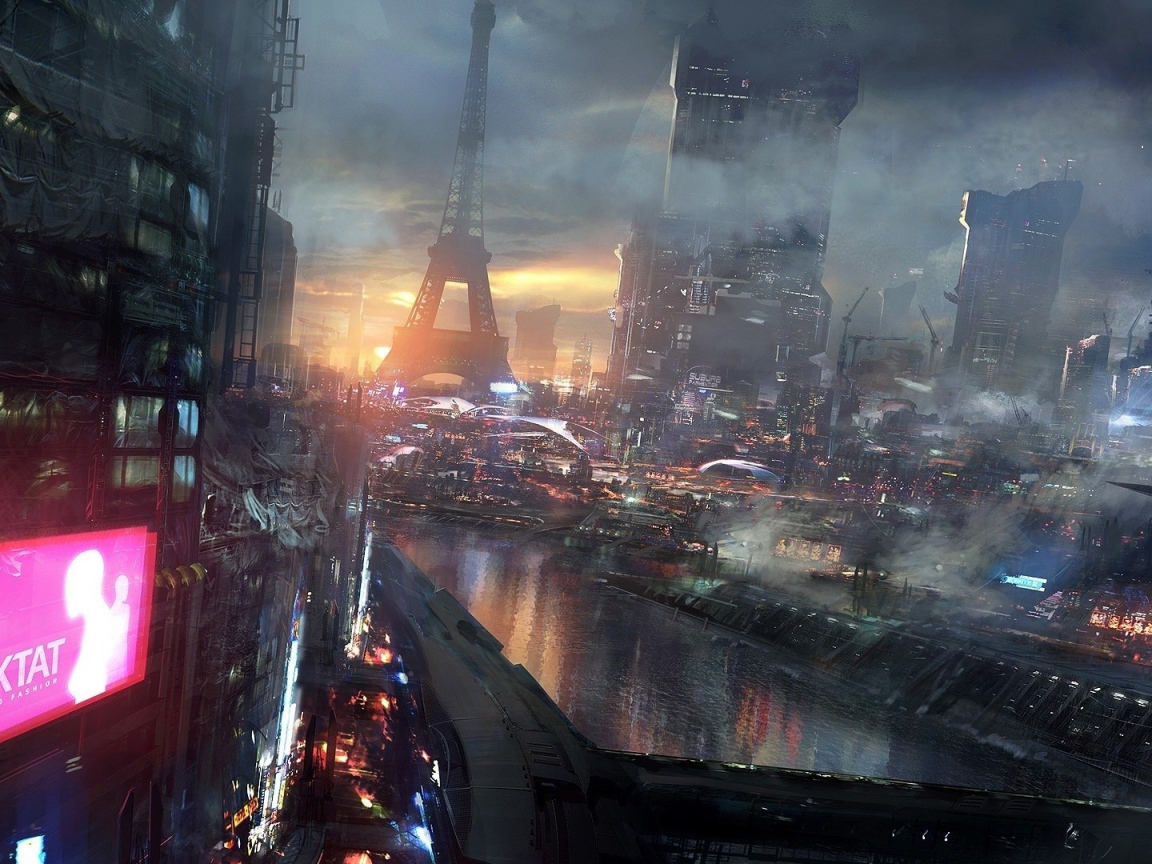 Париж 2084 года в игре Remember Me