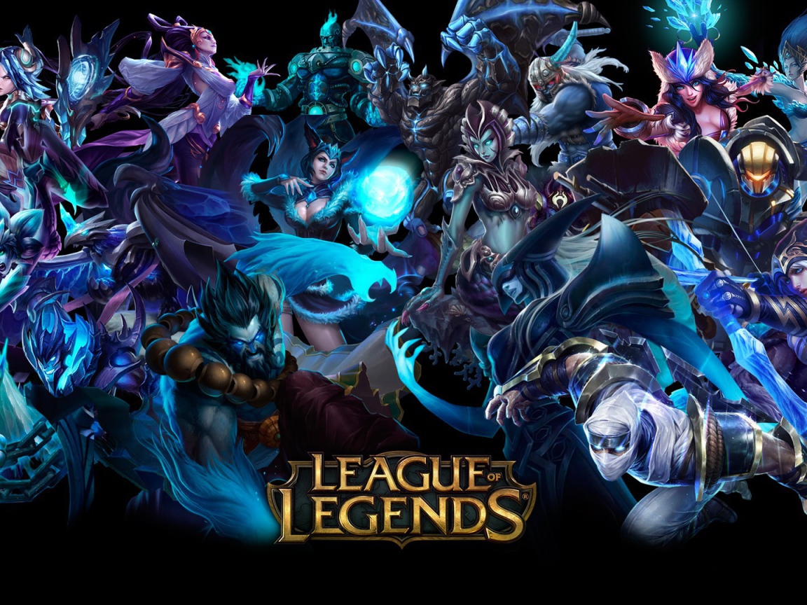 Постер игры League of Legends