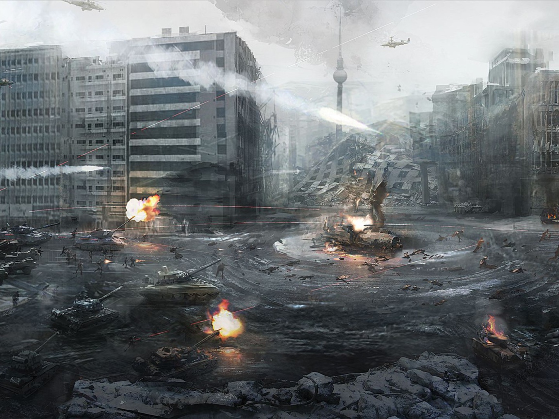 Сражение в игре Call of Duty Modern Warfare 3