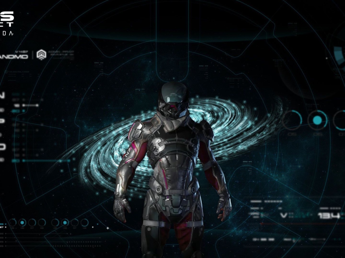 Игровой интерфейс Mass Effect Andromeda