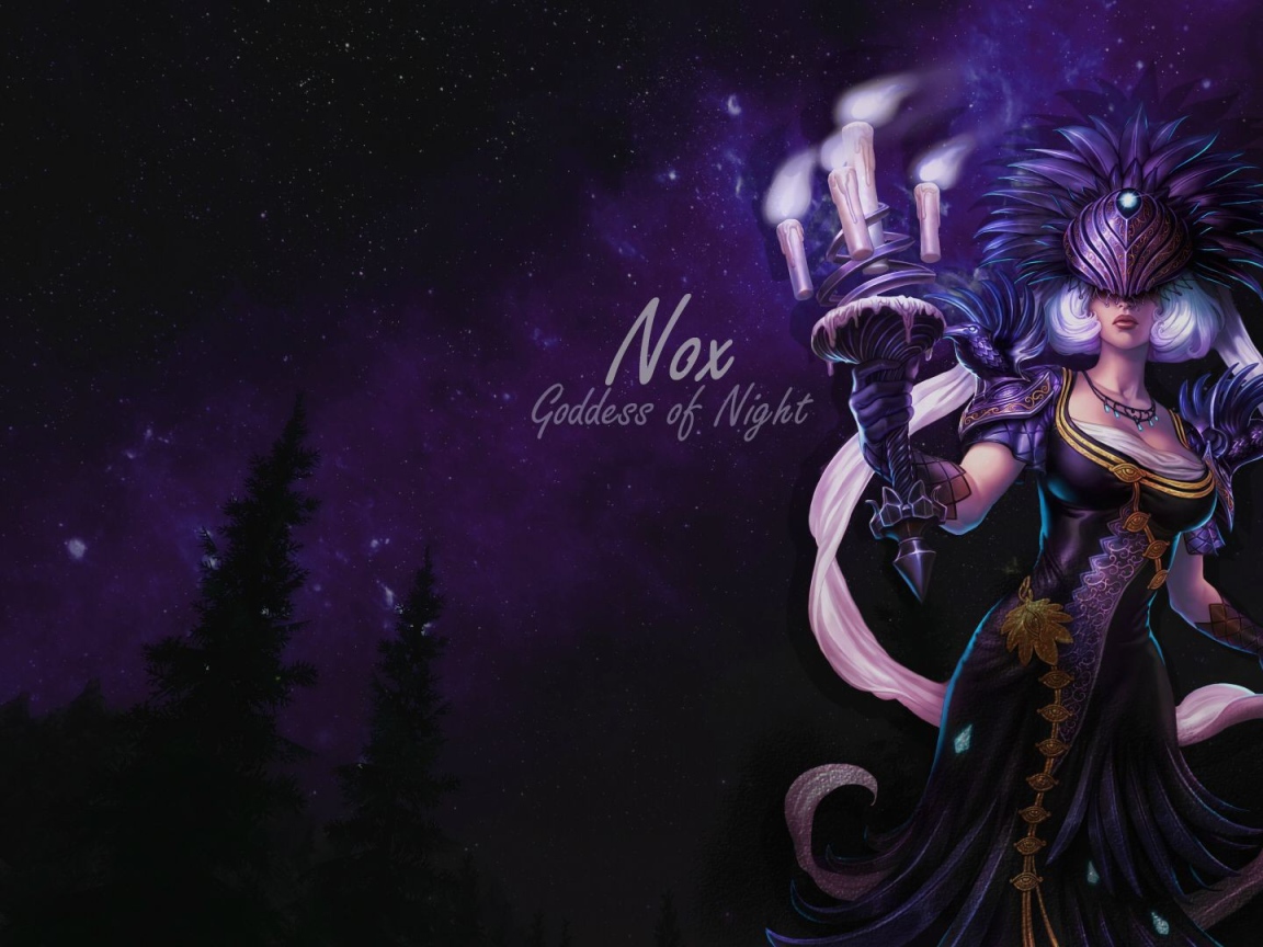 Девушка Нокс из игры Smite